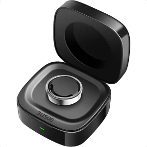 Smart Ring Charger Case for Oura Ring Gen 3 with Indicator Light