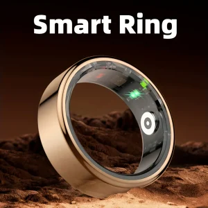 Smart Ring with Wireless Function, Step Counter & Stylish Stainless Steel Design